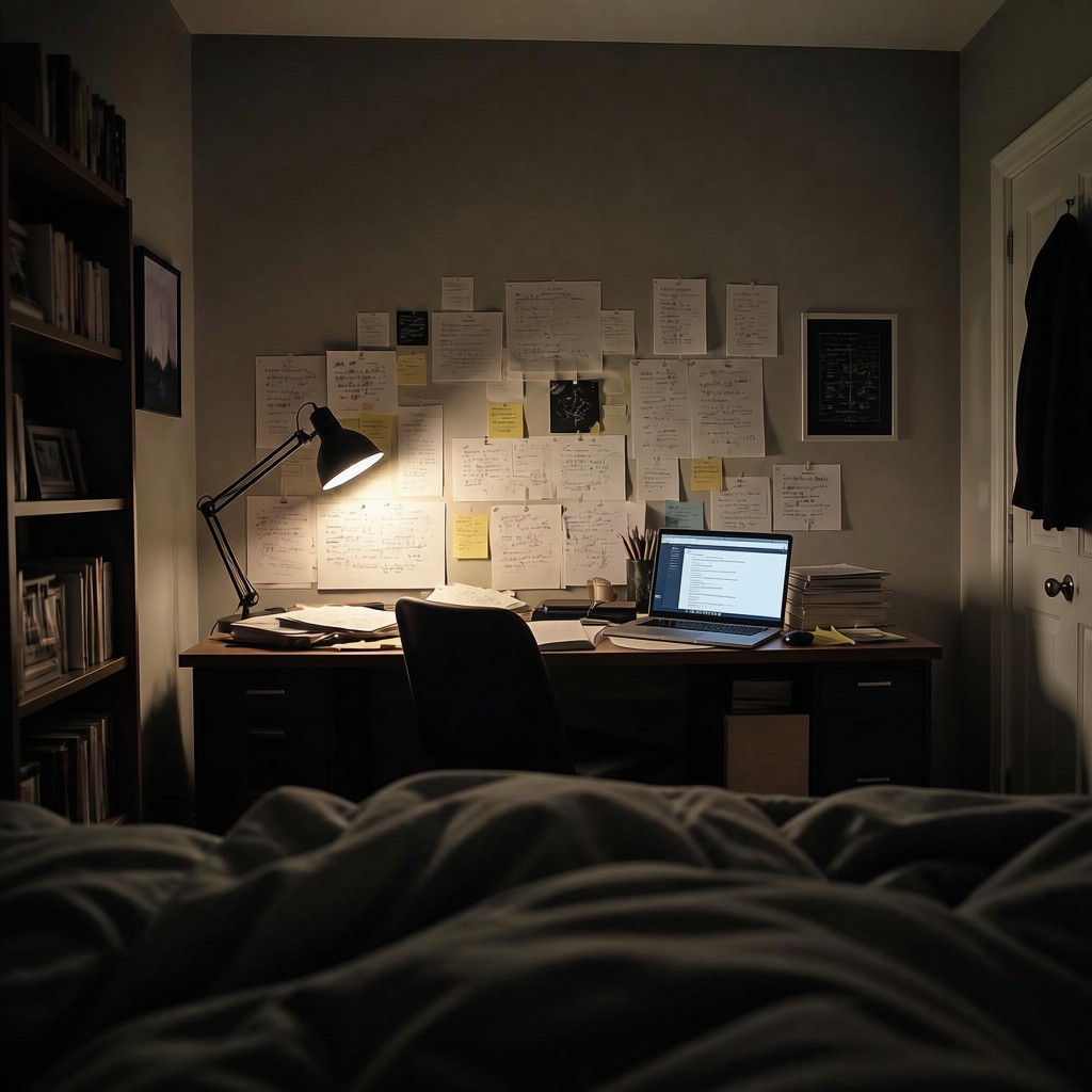 Arbeiten und Schlafen